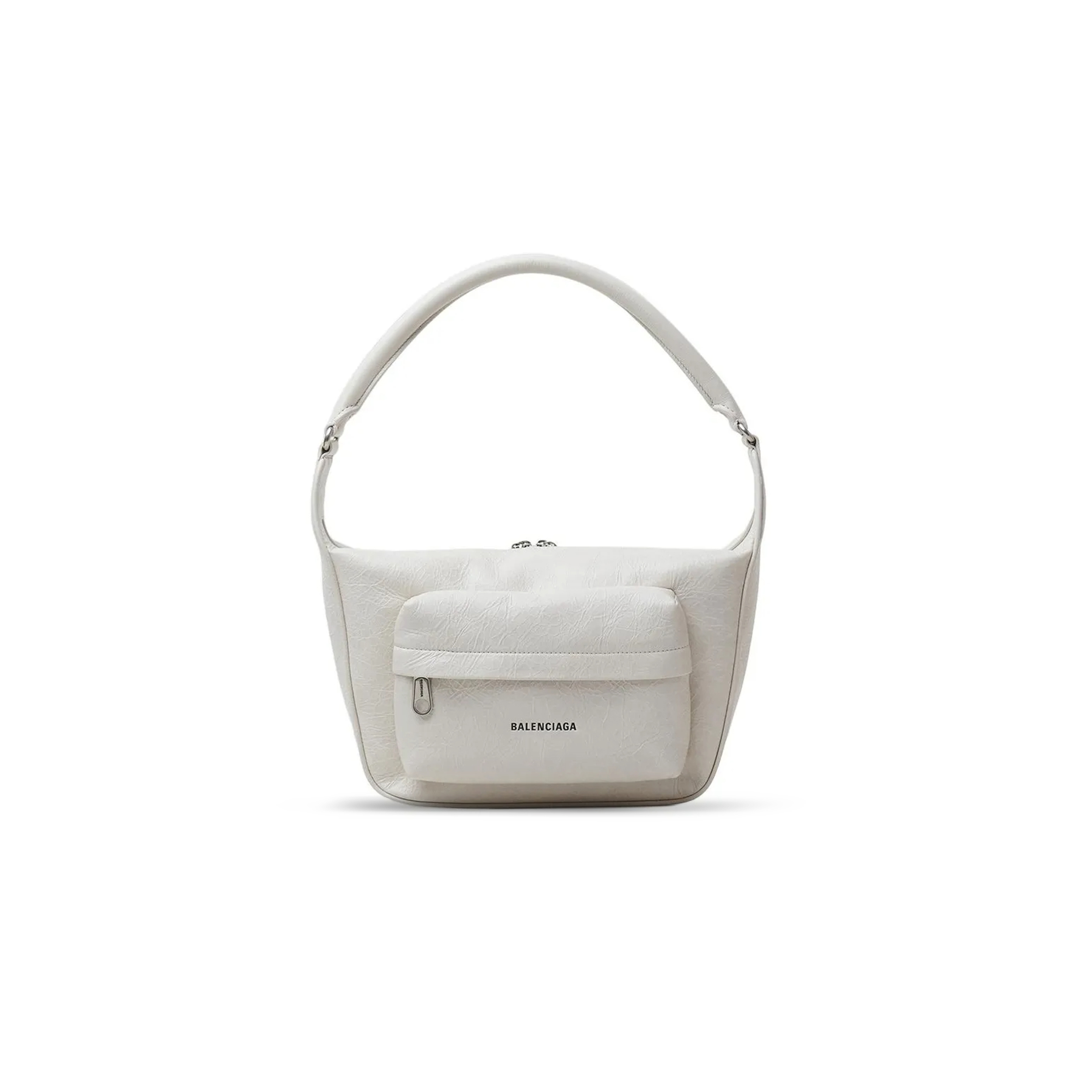 Ba*len*cia*ga raver handbag medium in white 7411272aacq9914 (29*17.8*10.9cm)